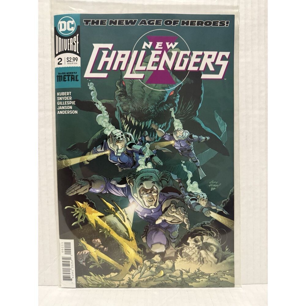 New Challengers No. 2 DC Comics 2018 The‎ New Age Of Heroes